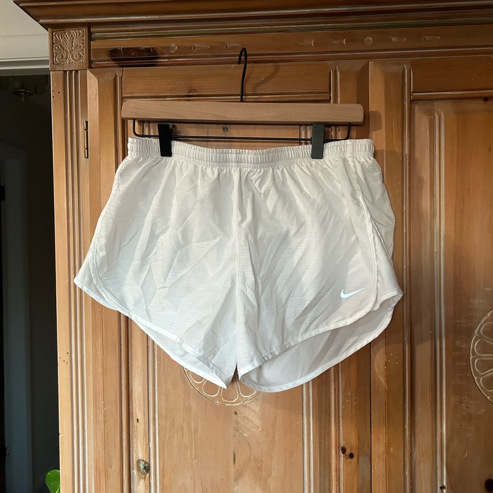 Nike shorts | White | Shorts with Liner | Back Pocket